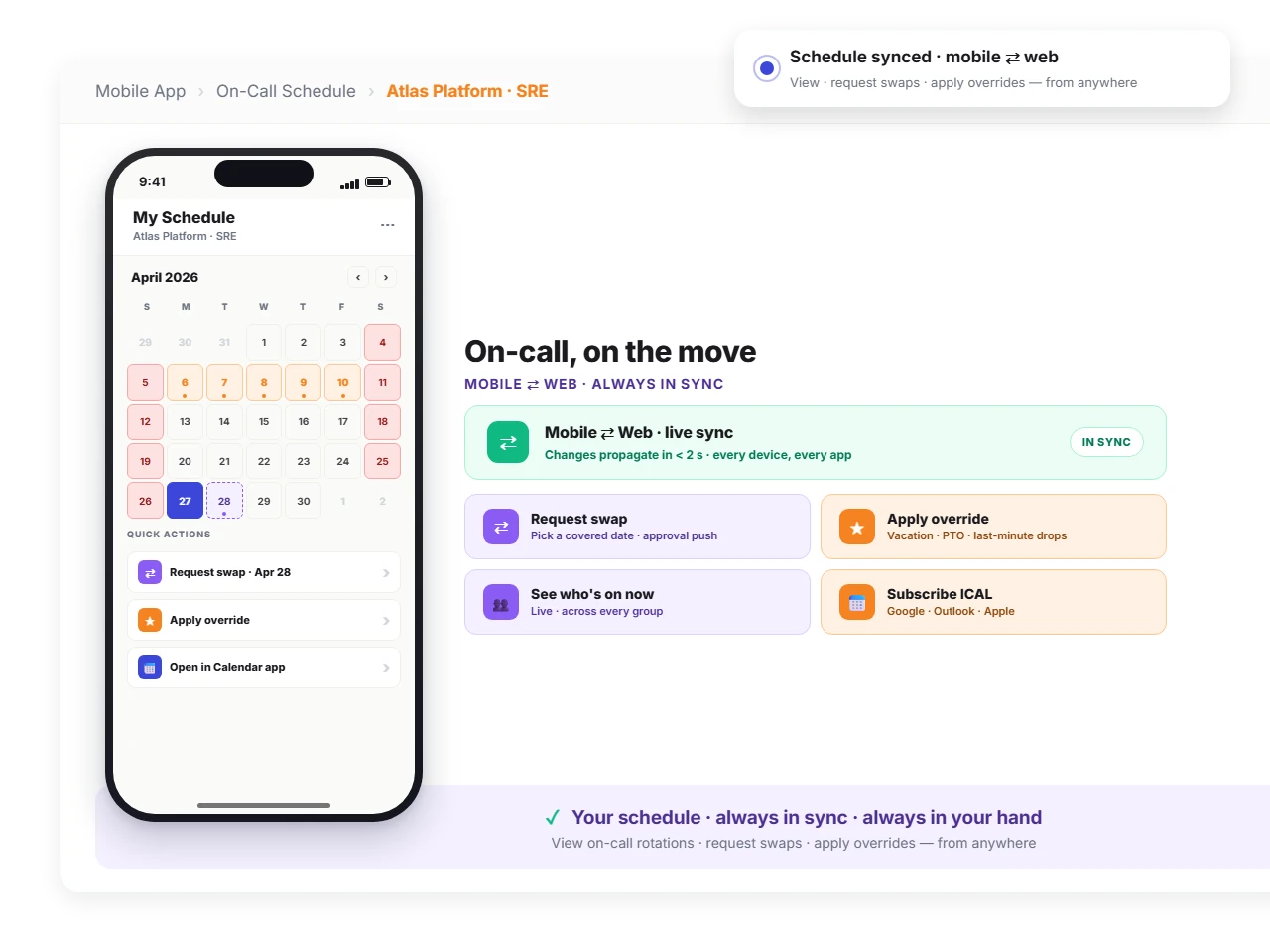scheduling