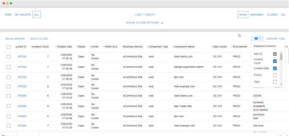 Customize the View Based on the Audience